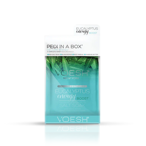 VOESH Pedi in a Box 4-step - Eucalyptus Energy Boost