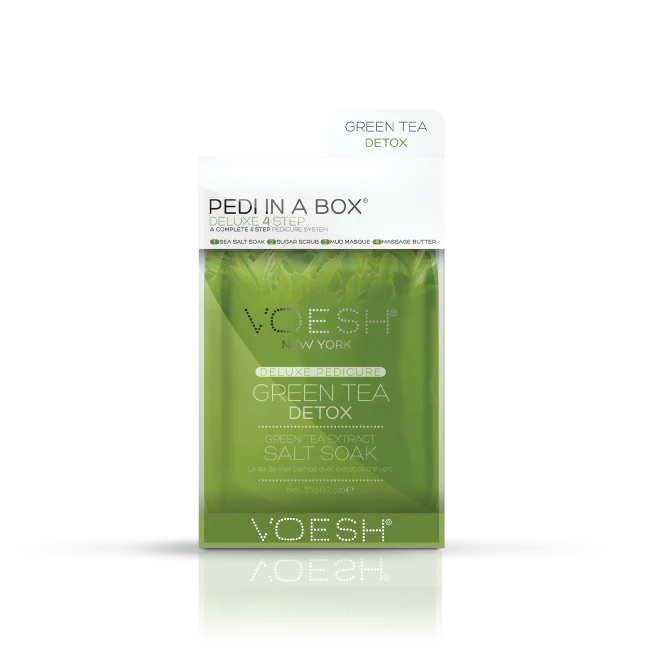 VOESH Pedi in a Box 4-step - Green Tea Detox