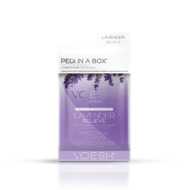 VOESH Pedi in a Box 4-step - Lavender Relieve