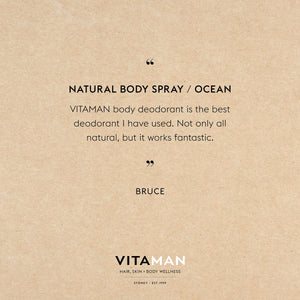 VITAMAN Natural Body Spray - Ocean 100ml