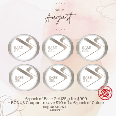 Bio Sculpture Base Gel Set - August Promo