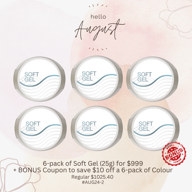 Bio Sculpture Soft Gel Set - August Promo