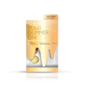 VOESH Pedi in a Box 5-Step - Glimmer Spa - GOLD