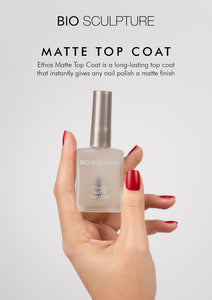 Ethos Matte Top Coat 14ml