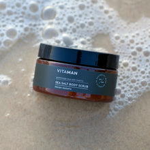 Load image into Gallery viewer, VITAMAN Sea Salt Body Scrub 300g