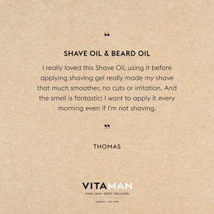 VITAMAN Shave & Beard Oil 50ml