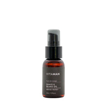 Load image into Gallery viewer, VITAMAN Shave &amp; Beard Oil 50ml