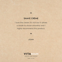 Load image into Gallery viewer, VITAMAN Shave Crème 100ml