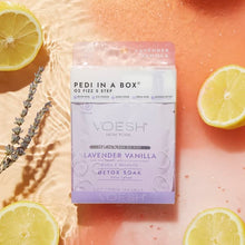 Load image into Gallery viewer, VOESH Pedi in a Box O2 Fizz - Lavender Vanilla