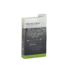 Load image into Gallery viewer, VOESH Pedi in a Box 4-step - Charcoal Power Detox