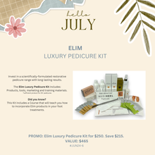 Load image into Gallery viewer, Elim Luxury Pedicure Kit - June Promo